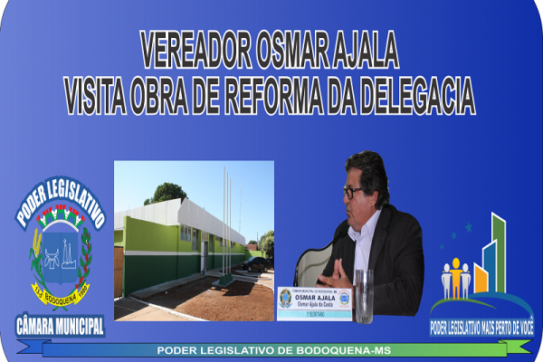 Leia mais sobre o artigo Delegacia da Policia Civil de Bodoquena, está de cara nova.